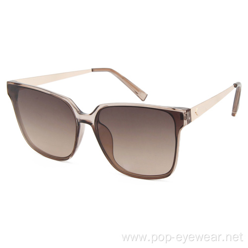 Fashion Metal Frame Cat Eye Womens Sunglasses